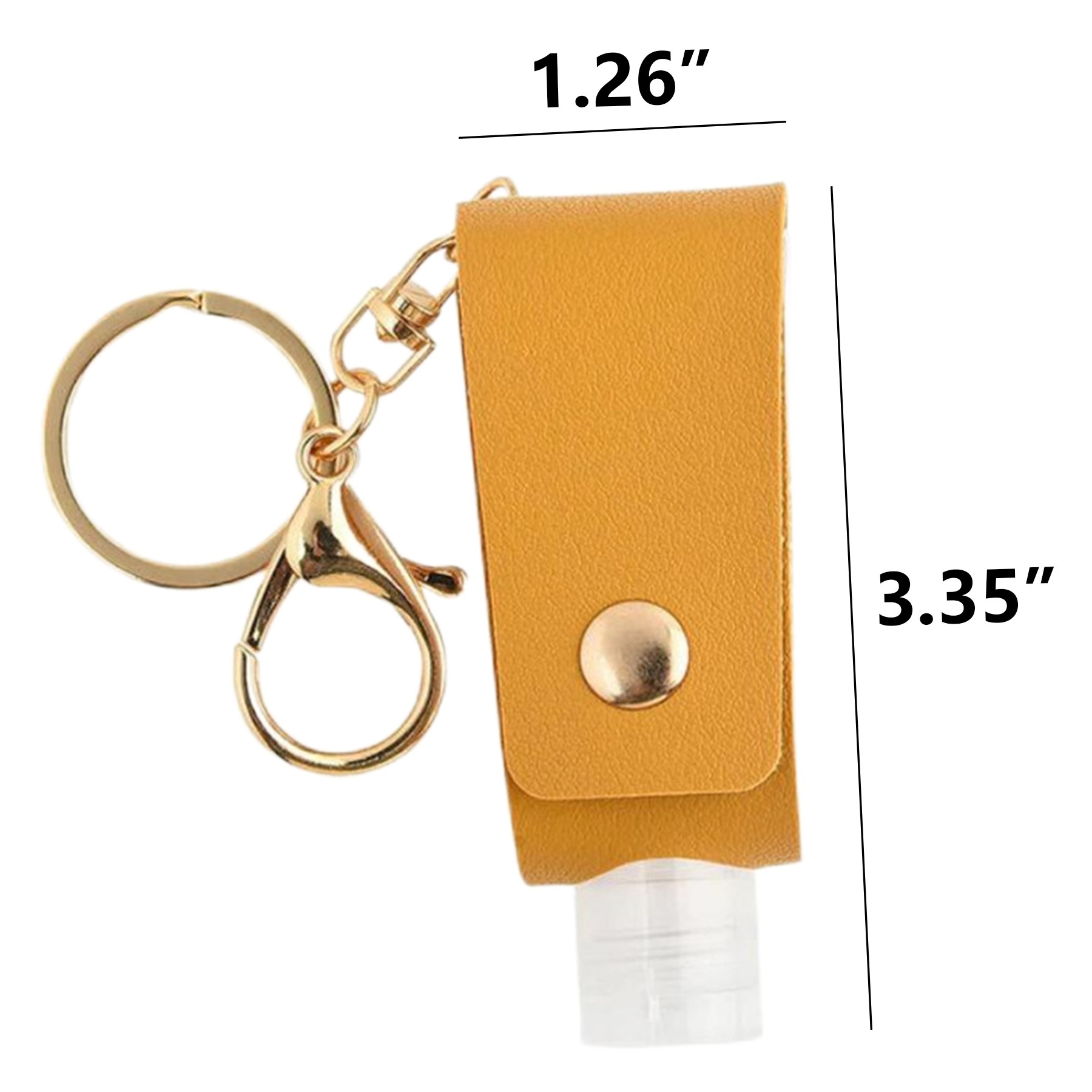 Hand Sanitizer Bottle Holder Keychain 4