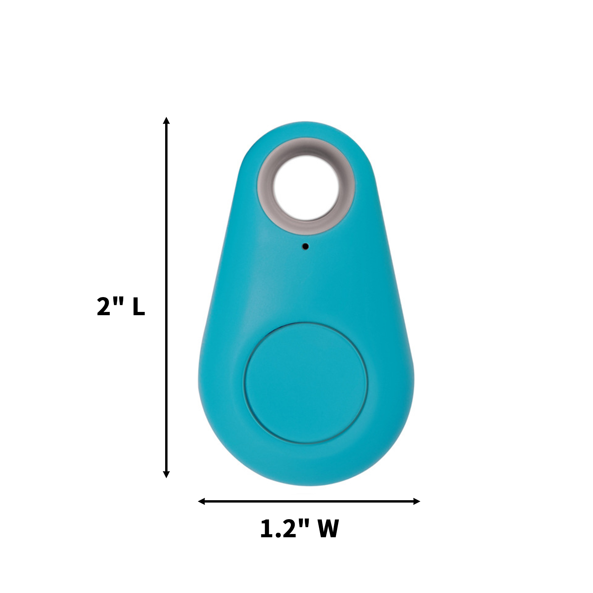 Wireless Two Way Finder Keychain 2" X 1.2" ABS Body 1