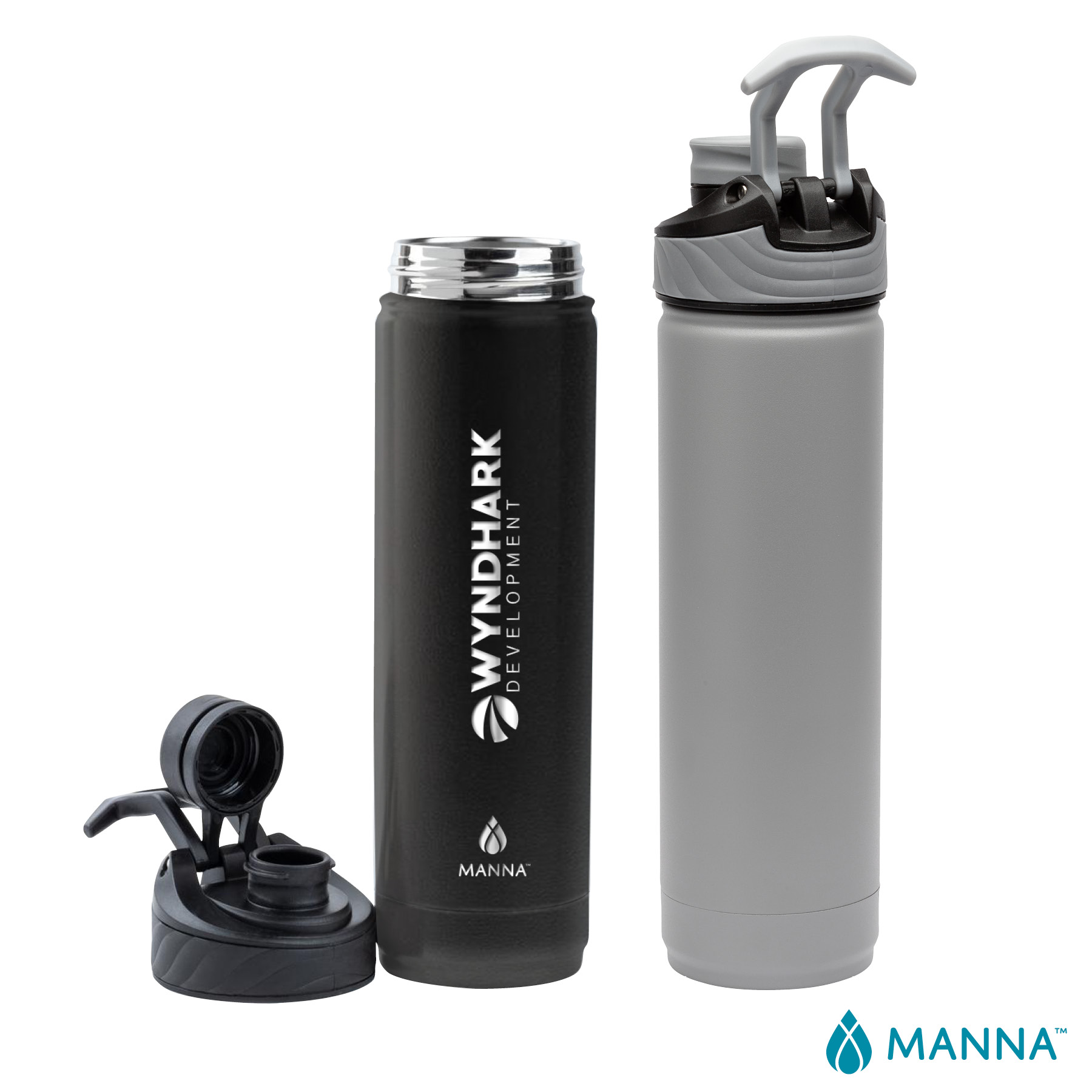 Manna™ 26 oz. Convoy Double Wall Steel Bottle 9