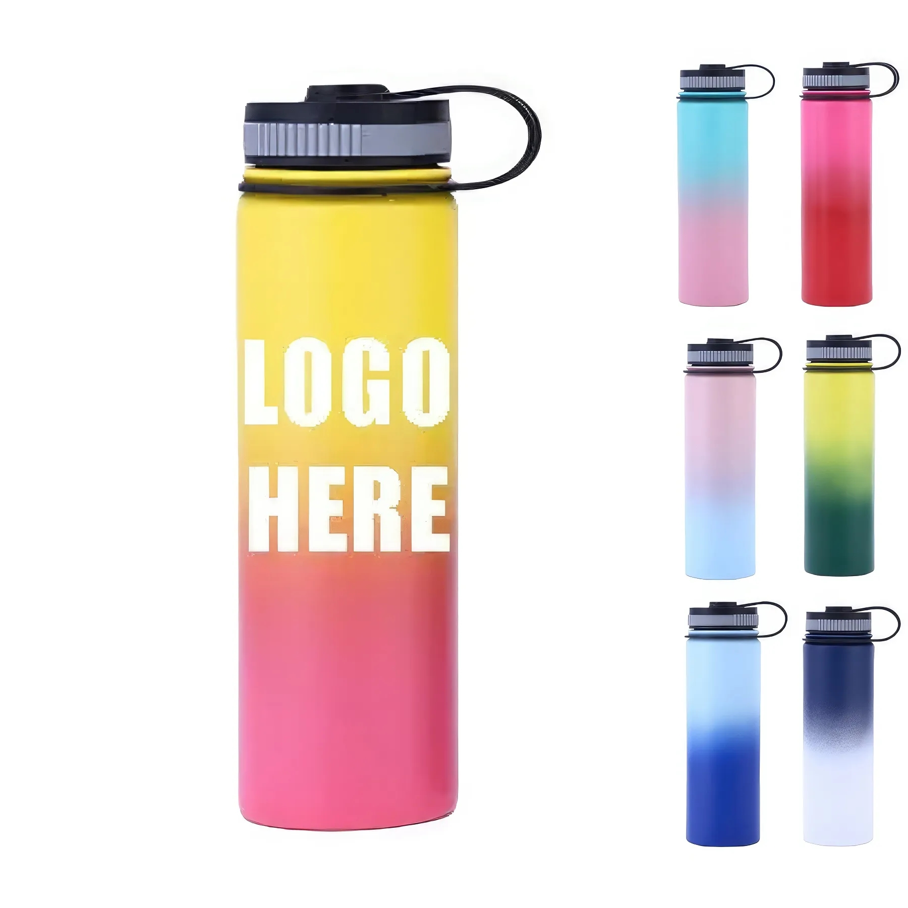 Custom 22 oz Stainless Steel Vacuum Insulated Water Bottle 5