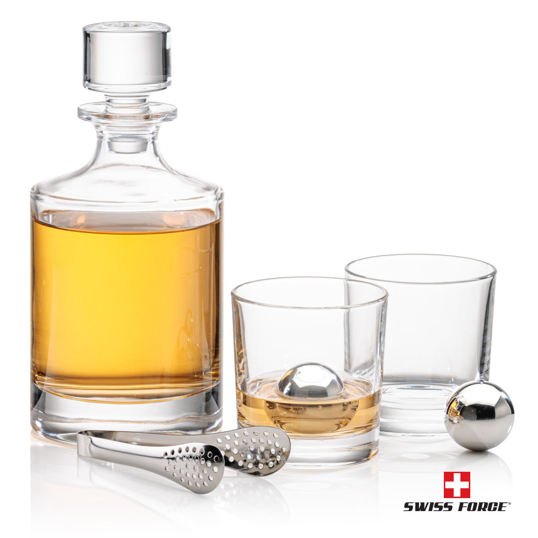 Whitlock Decanter Set & Ice Balls 3