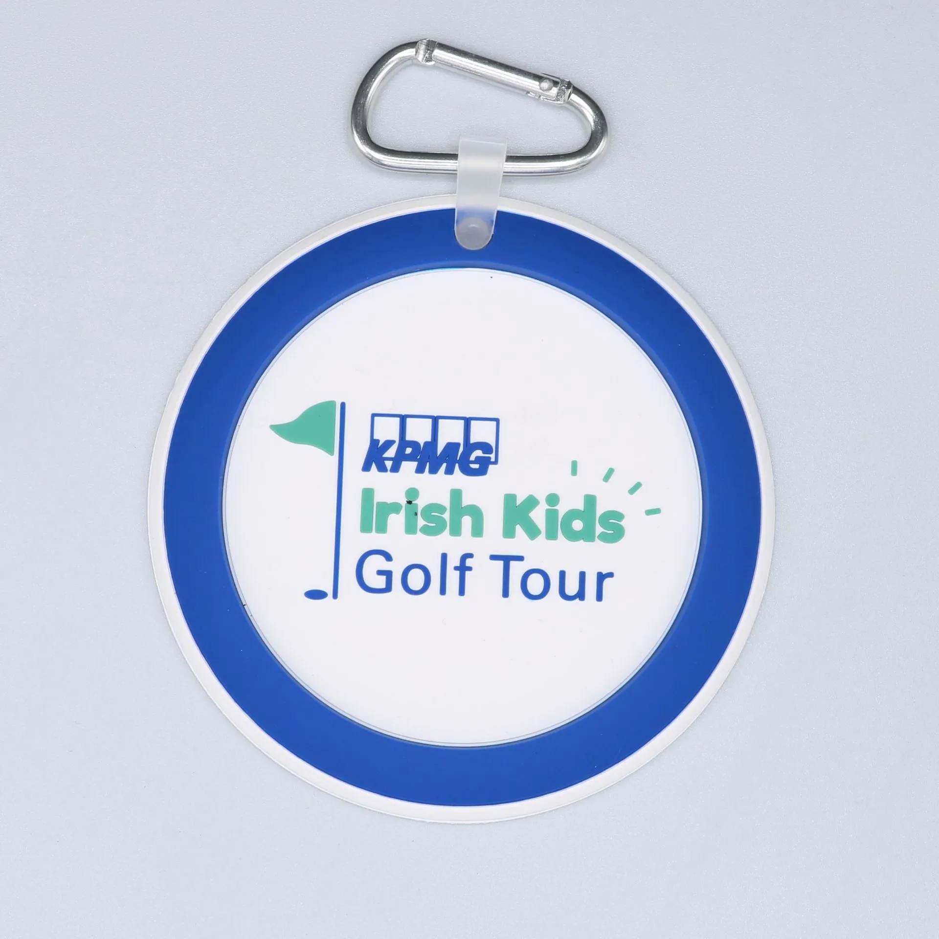 Golf Putt Target PVC Bag Tag 6