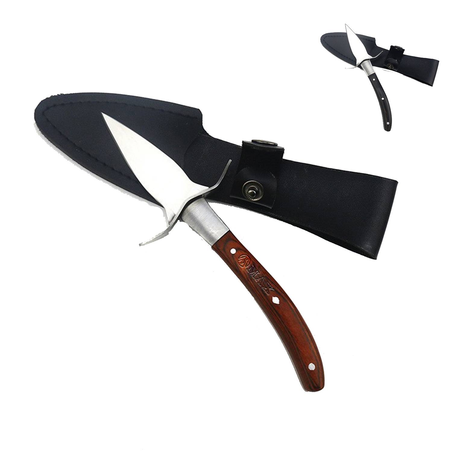 Stainless Steel Wooden Handle Shell Cutter 2