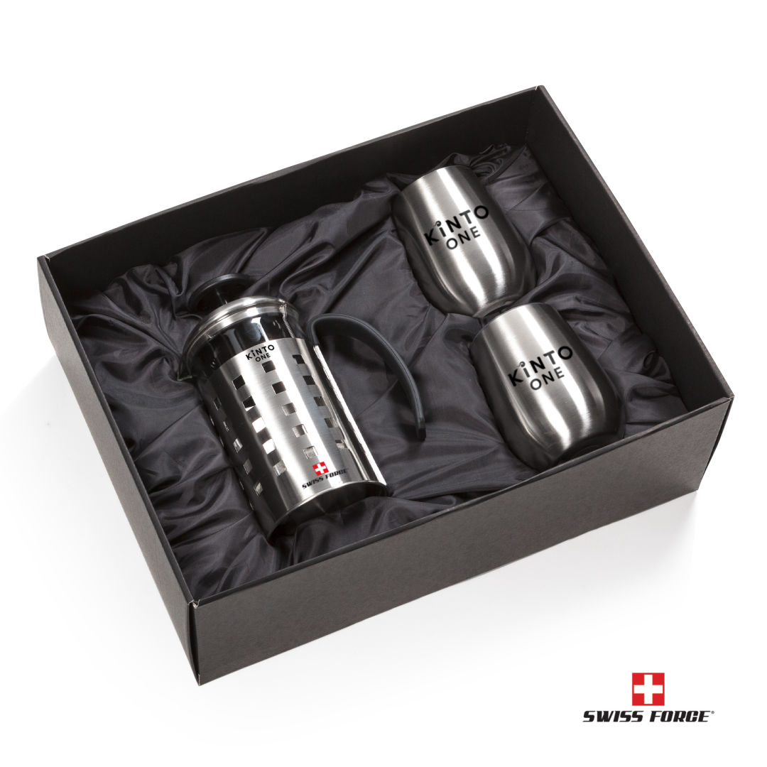 Swiss Force® Coffee Press & Vivaldi Cups 2