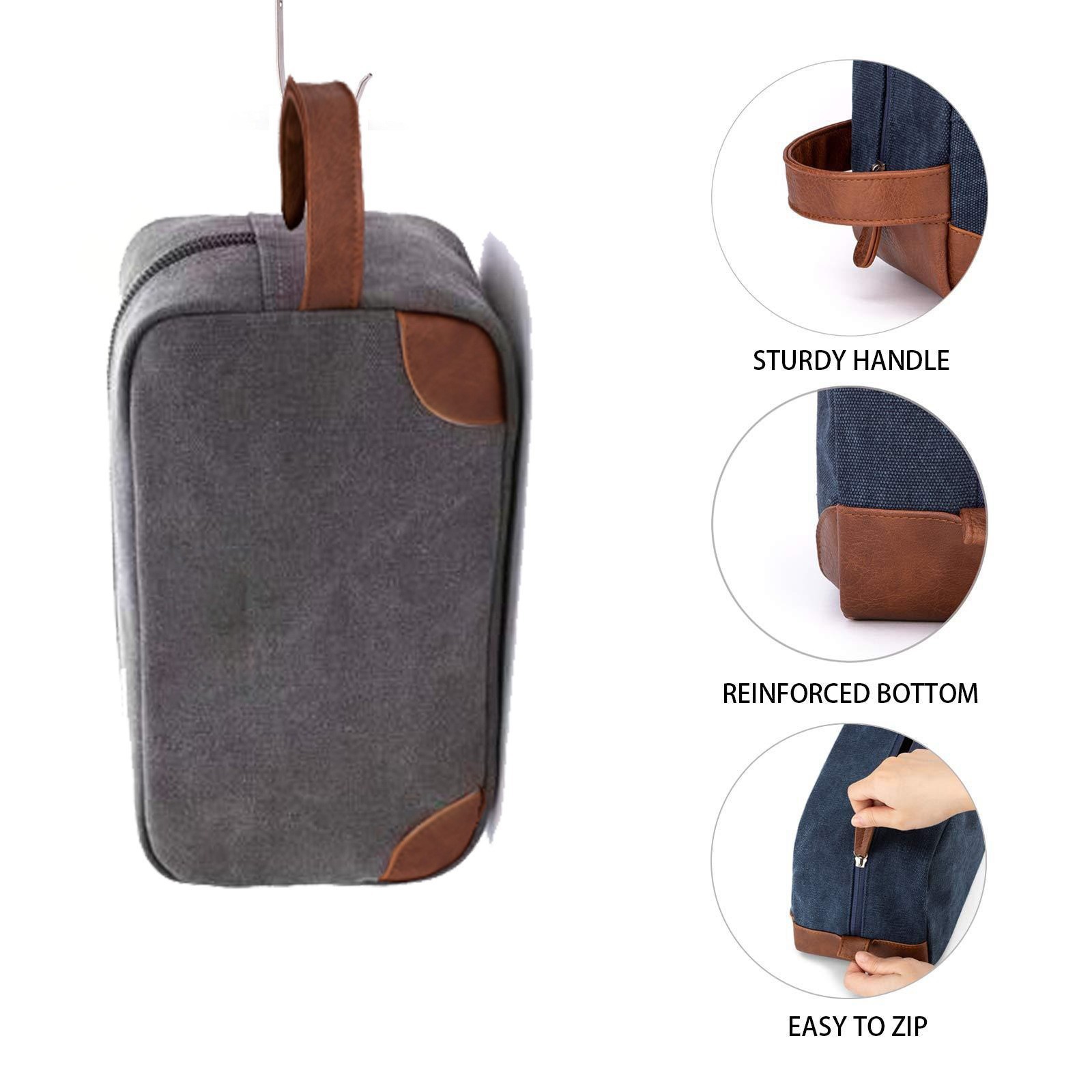 Canvas Travel Dopp Kit 5