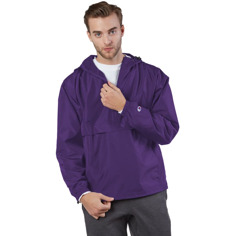 Champion Adult Packable Anorak 1/4 Zip Jacket 22