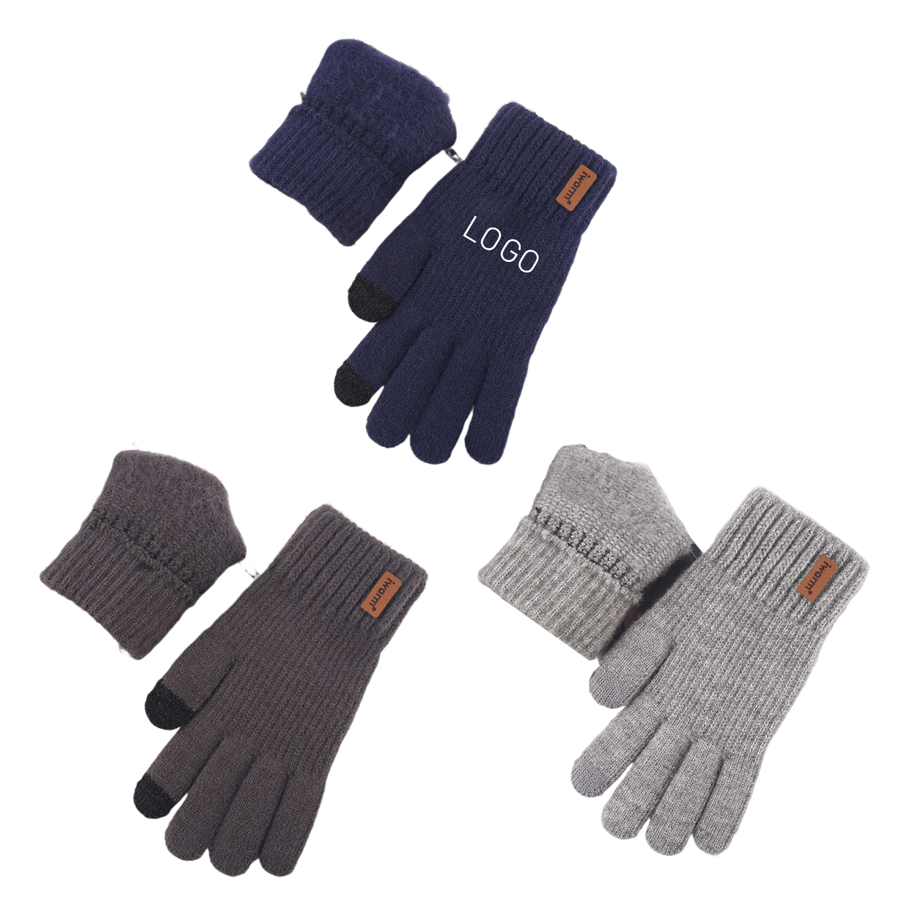Warm Knitted Gloves 2
