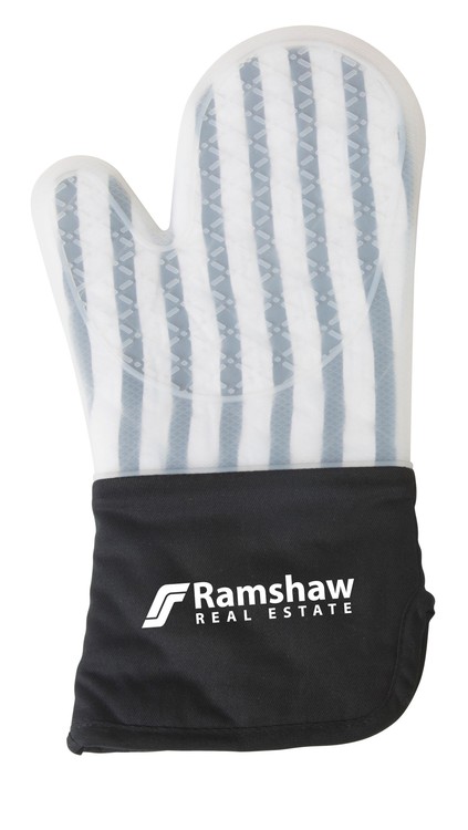 Frosted Silicone Oven Mitt 6