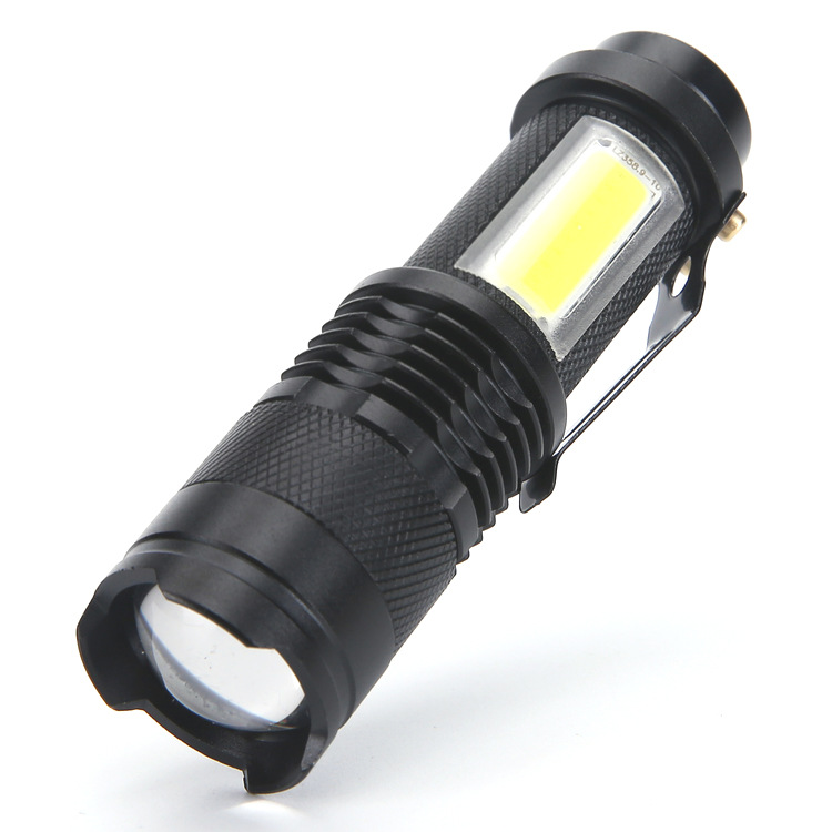 Telescopic Zoom USB Rechargeable Flashlight 2