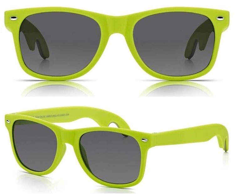 Promotional Sunglass with Steel Stainless Bottle Opener 2