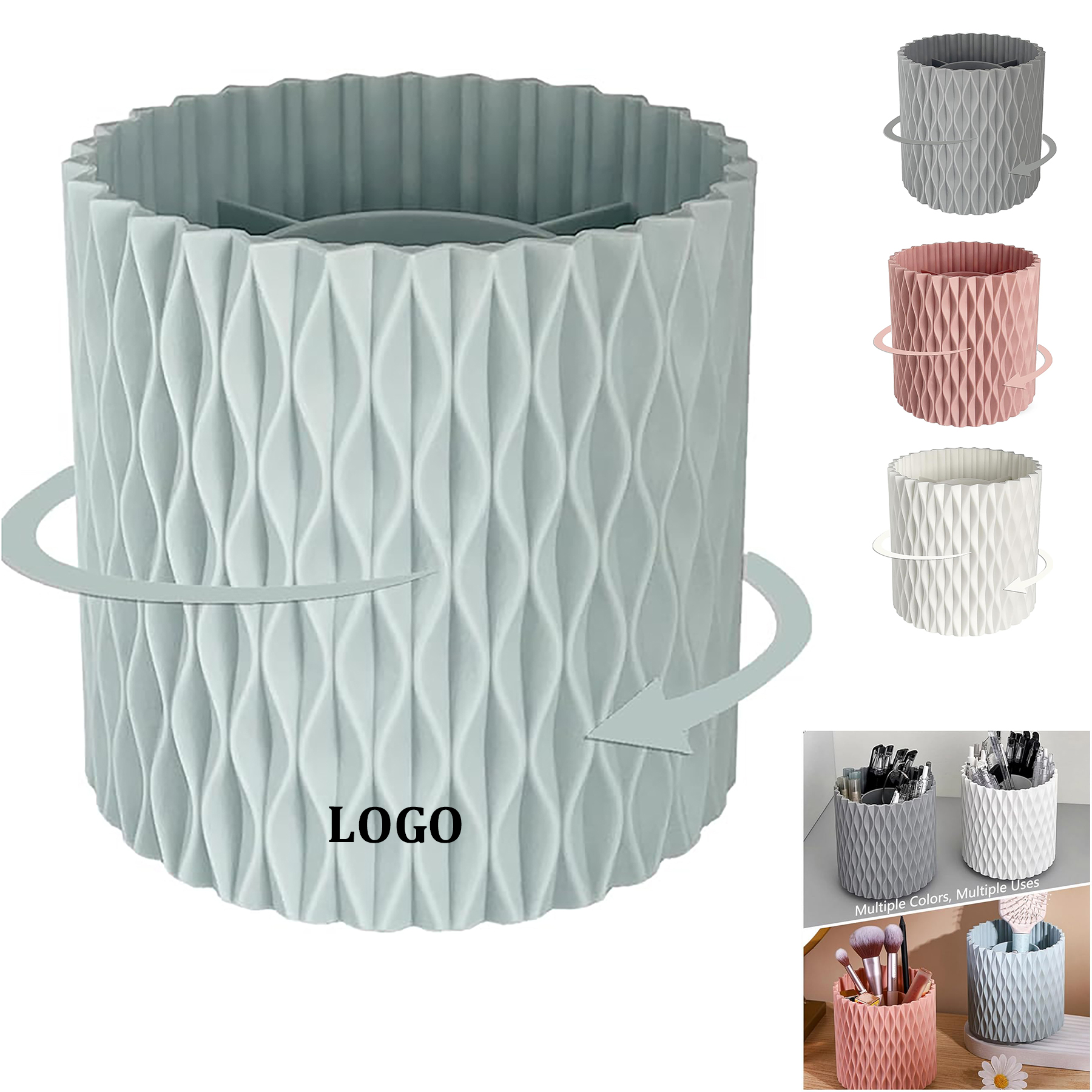 Rotating Pen Pencil Holder 1