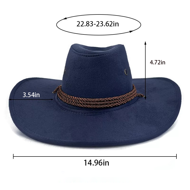 Retro Cowboy Sun Protection Spring Hat 1