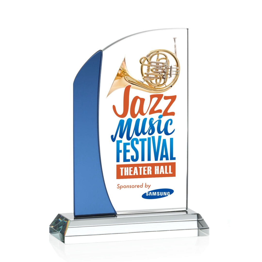 Jarvis VividPrint™ Award - Blue 2