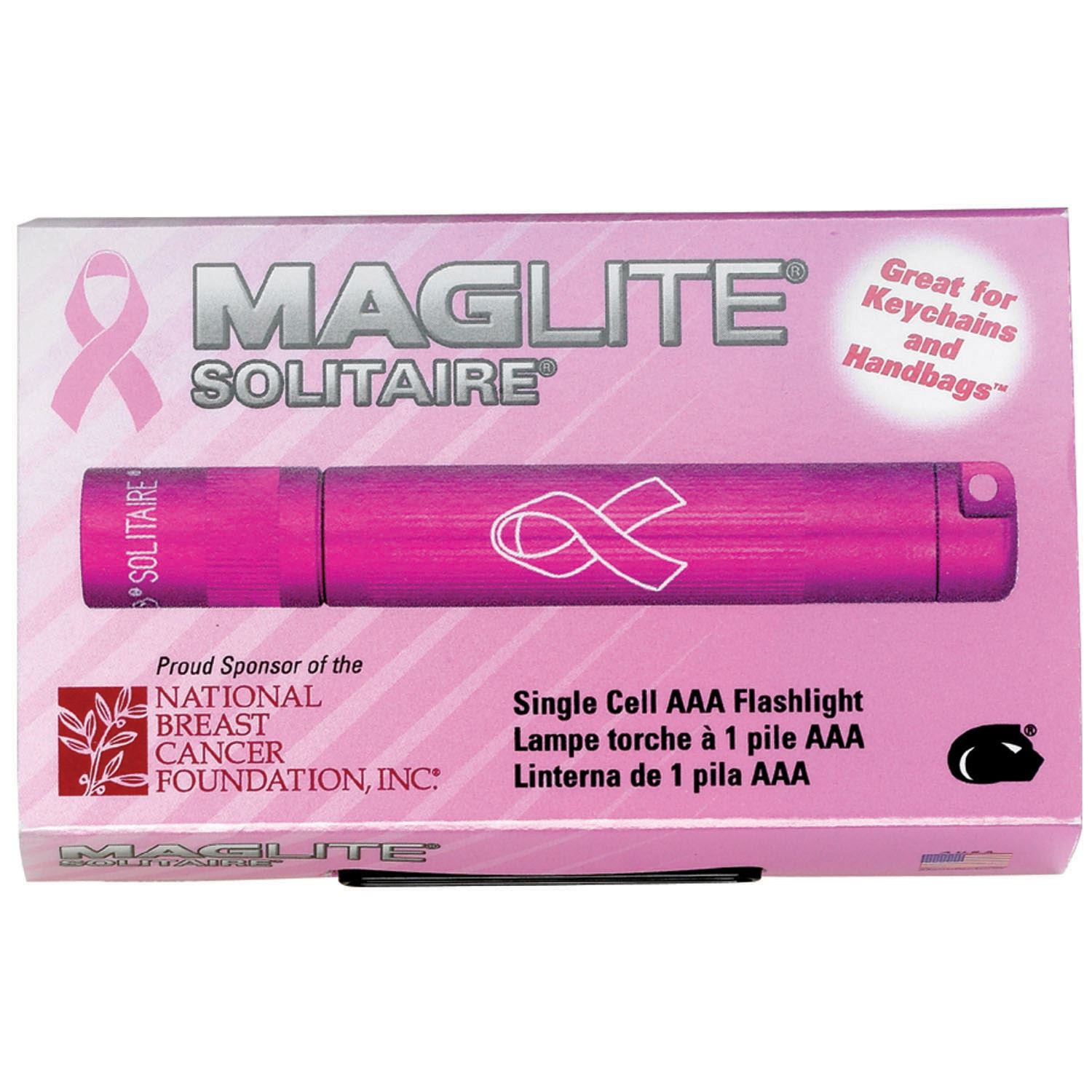 Breast Cancer Awareness Maglite® Solitaire 1