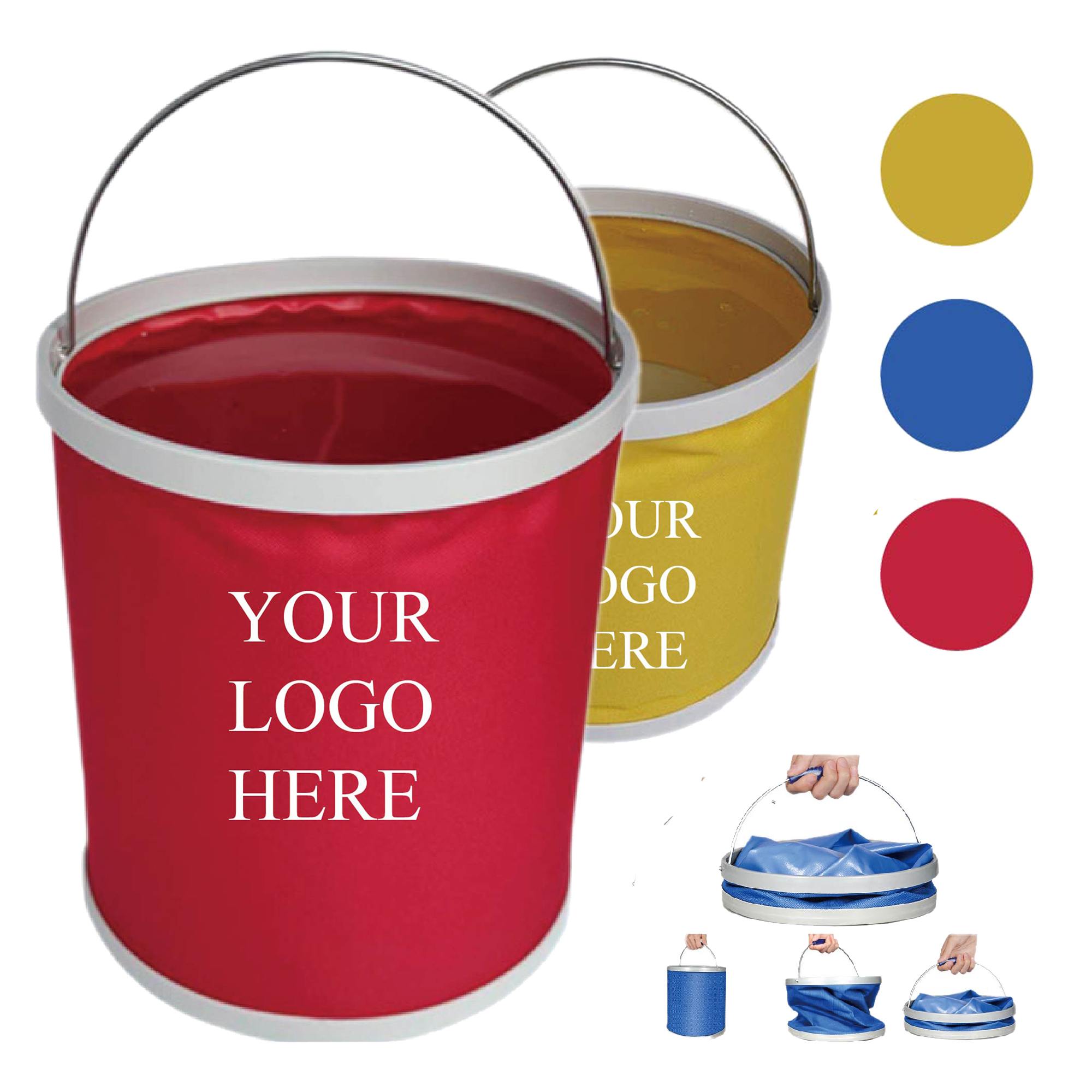 9L Portable Outdoor Water Bucket 2