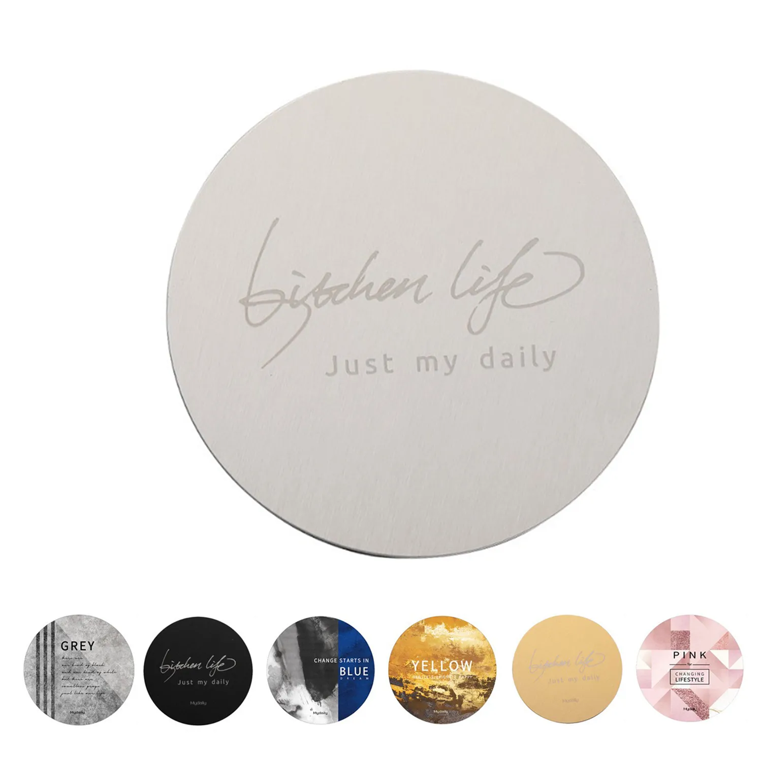 4" Metal Coaster 2
