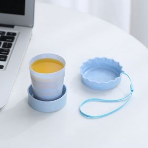 Innovative Cap Shaped Collapsible Plastic Cup 3