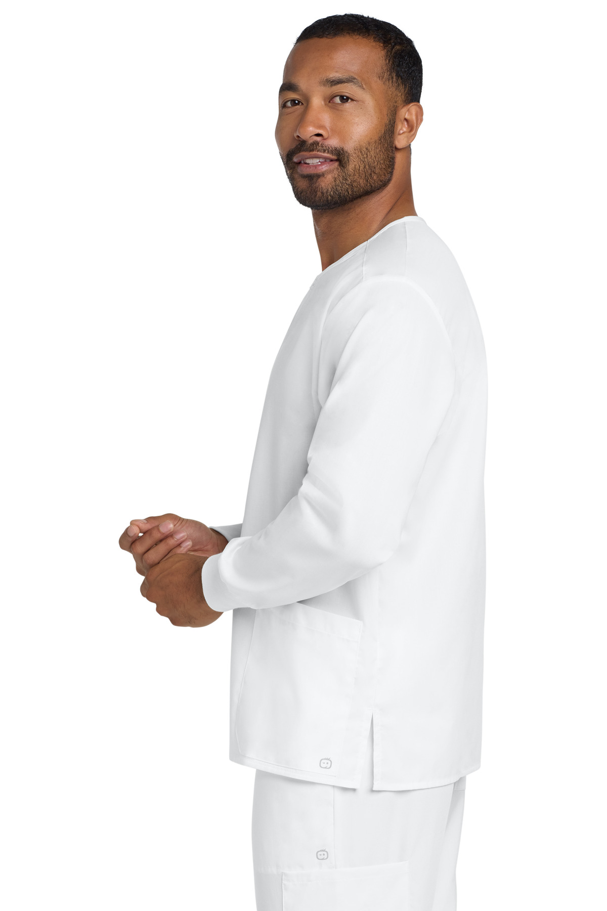 Wink® Unisex WorkFlex Snap-Front Scrub Jacket 36