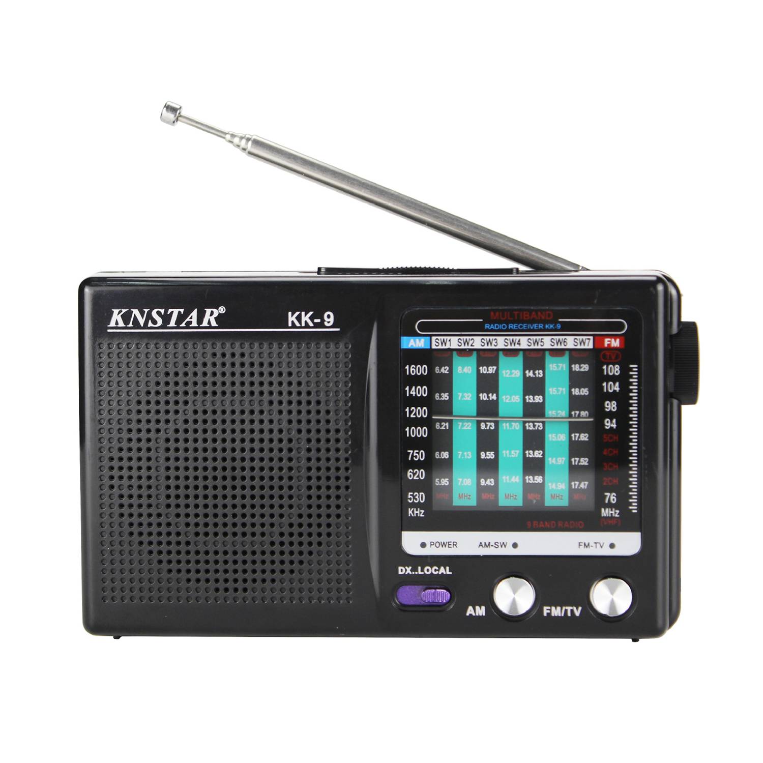 Full Band Retro Plastic Radio 5