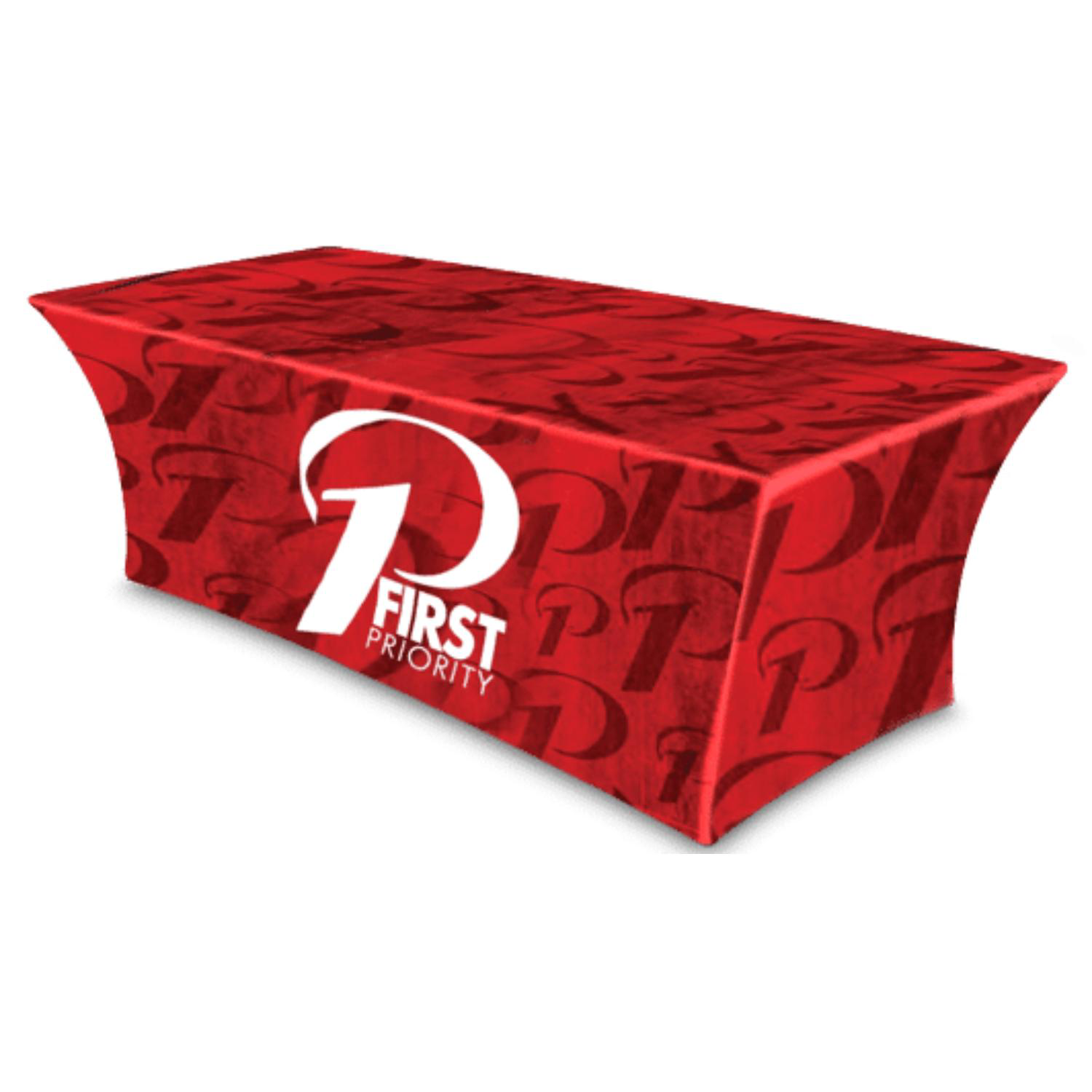 Custom 6ft Throw Dye Sublimated Stretch Table Cloth 2