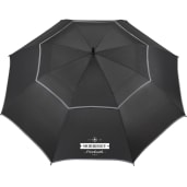 62" RPET Golf Umbrella w/ Reflective Trim 163