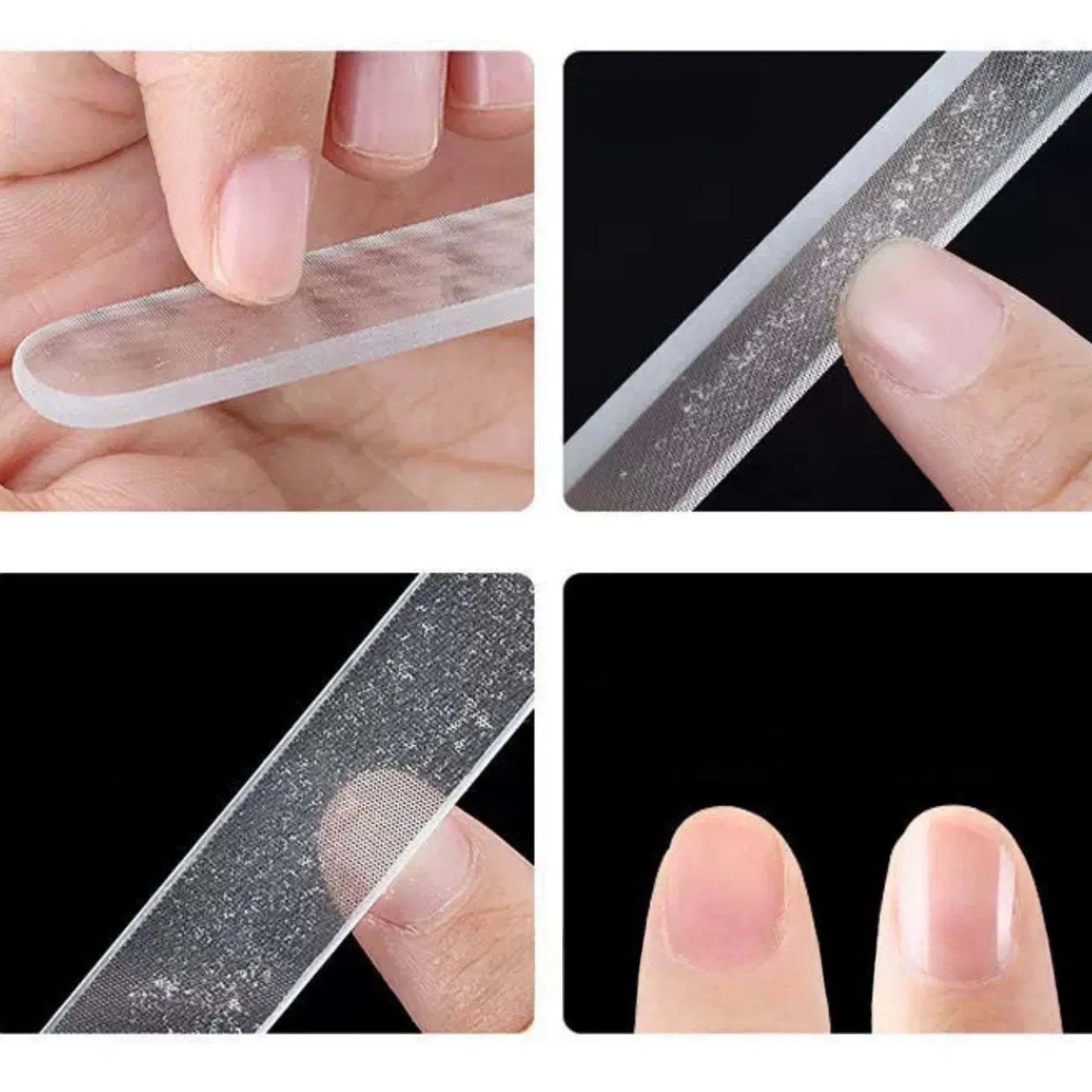 Reusable Glass Nail File Double-Sided Buffer Polisher 1
