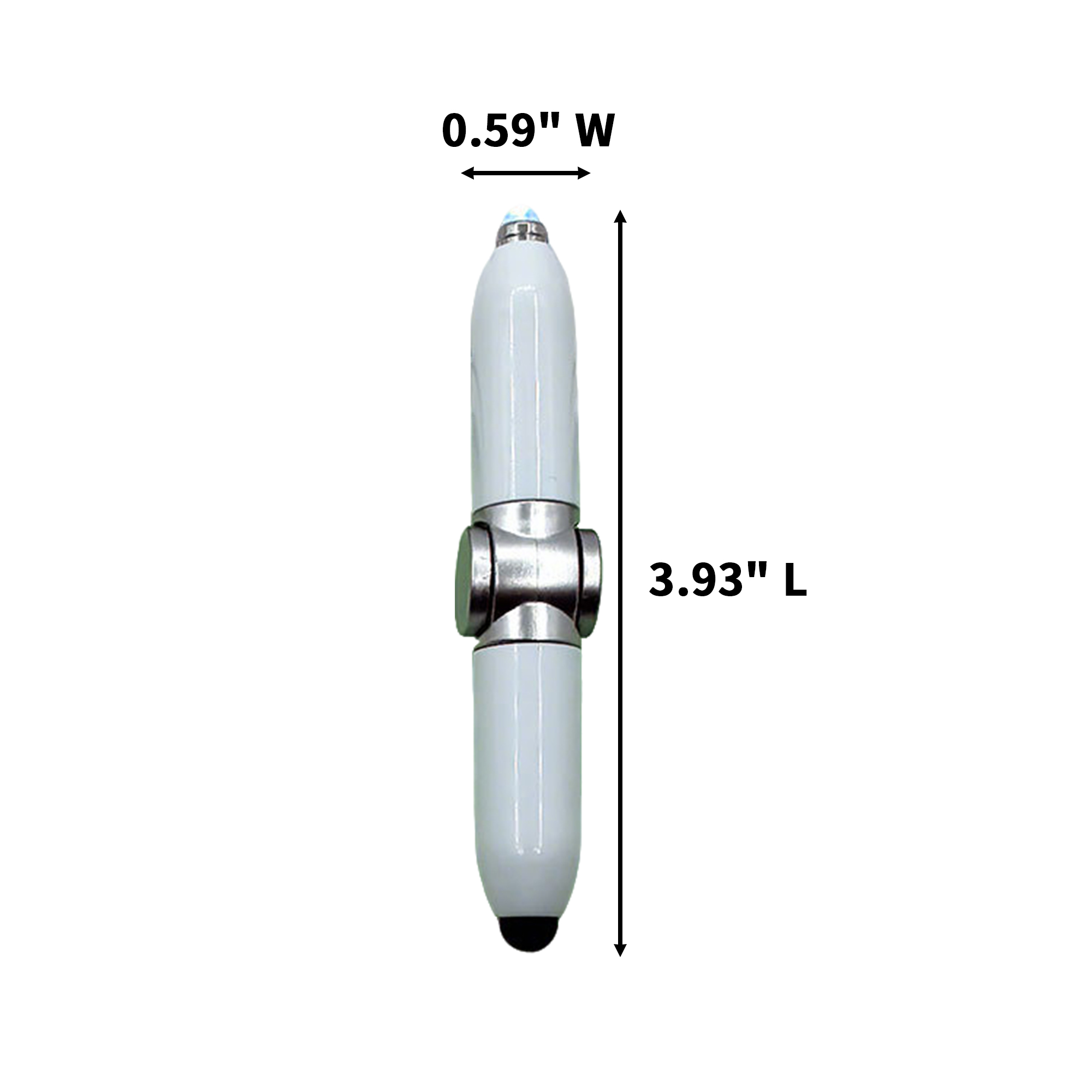 LED Ballpoint Pen With Spinner For Focus And Writing 10