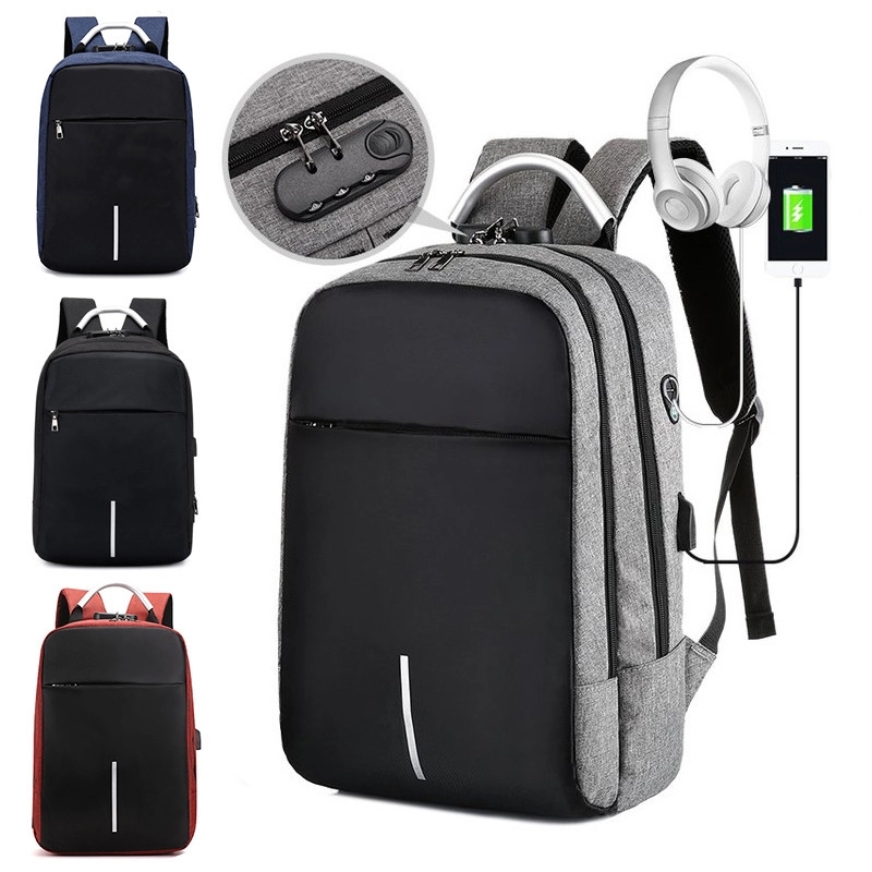 2020 New Anti-theft Travel Backpack with USB Charging Port 5