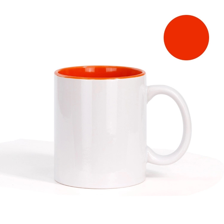 Two-Tone Full Color 11 oz Sublimation Ceramic Coffee Mug 8