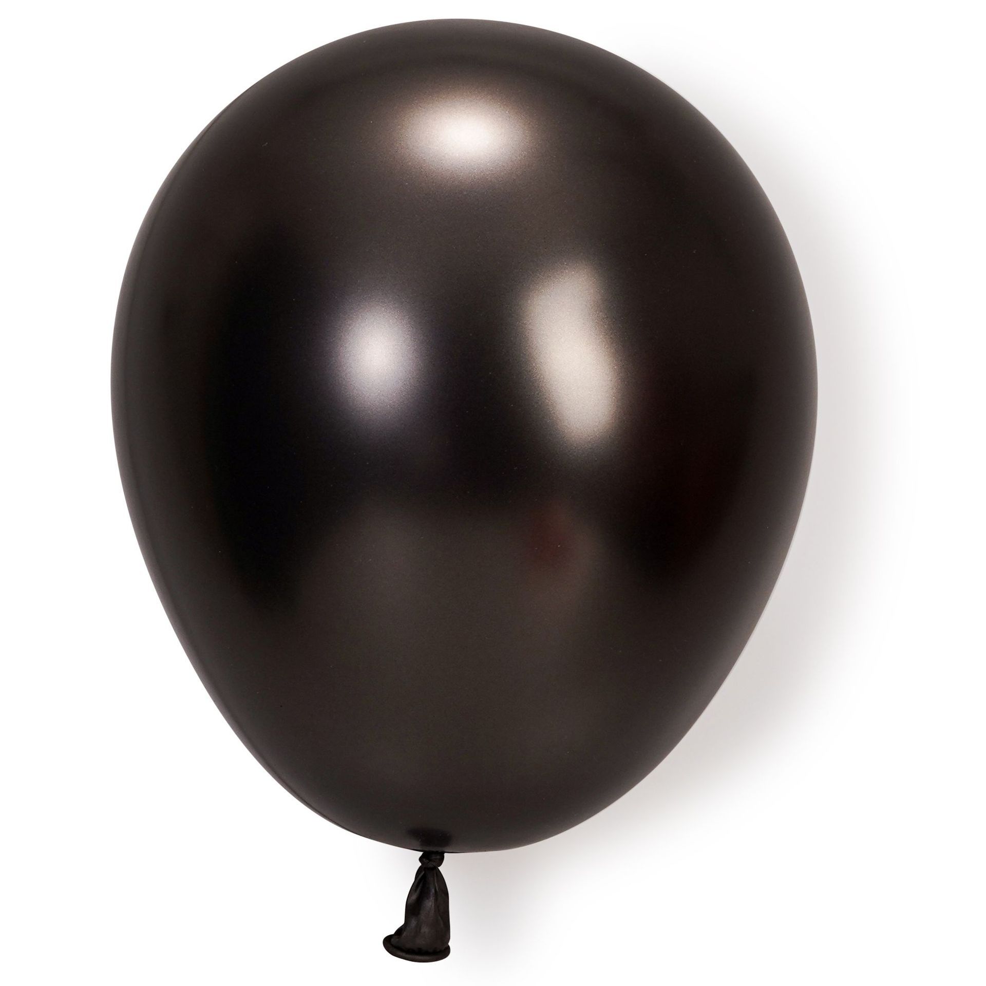 10" Metallic Advertising Helium Latex Balloon 12