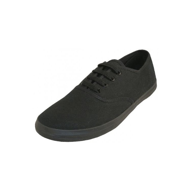 Women's Canvas Shoes - Black Sizes 6-11 2