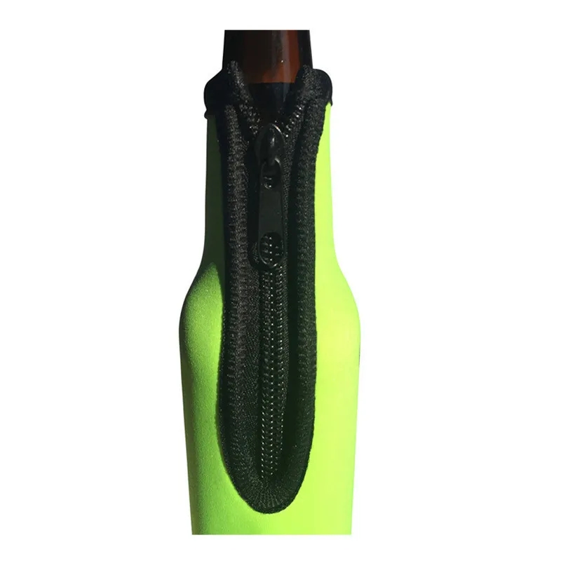Plain Beer Bottle Cooler Covers Fit 6