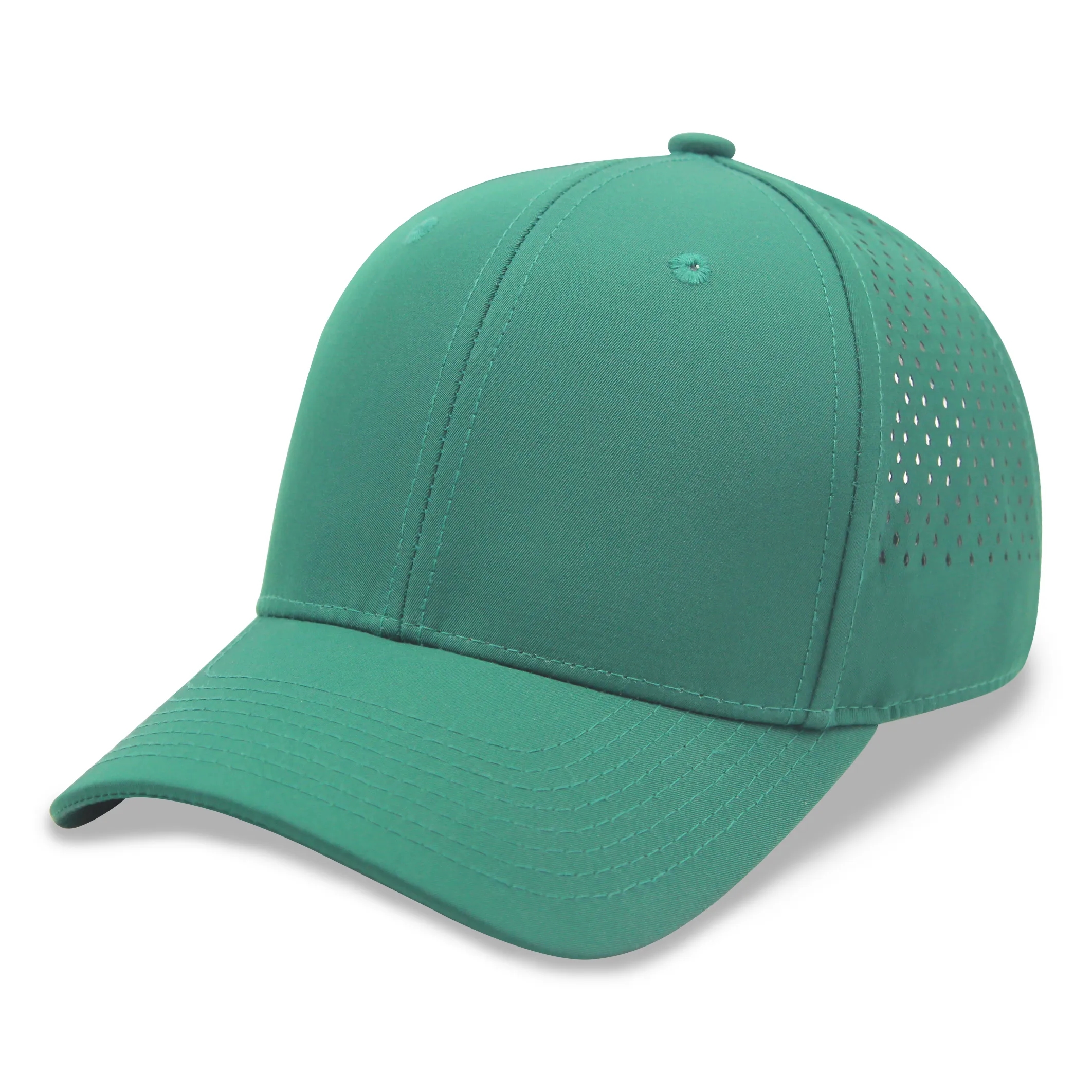 Athletic Trucker Cap Laser Cut Mesh Back