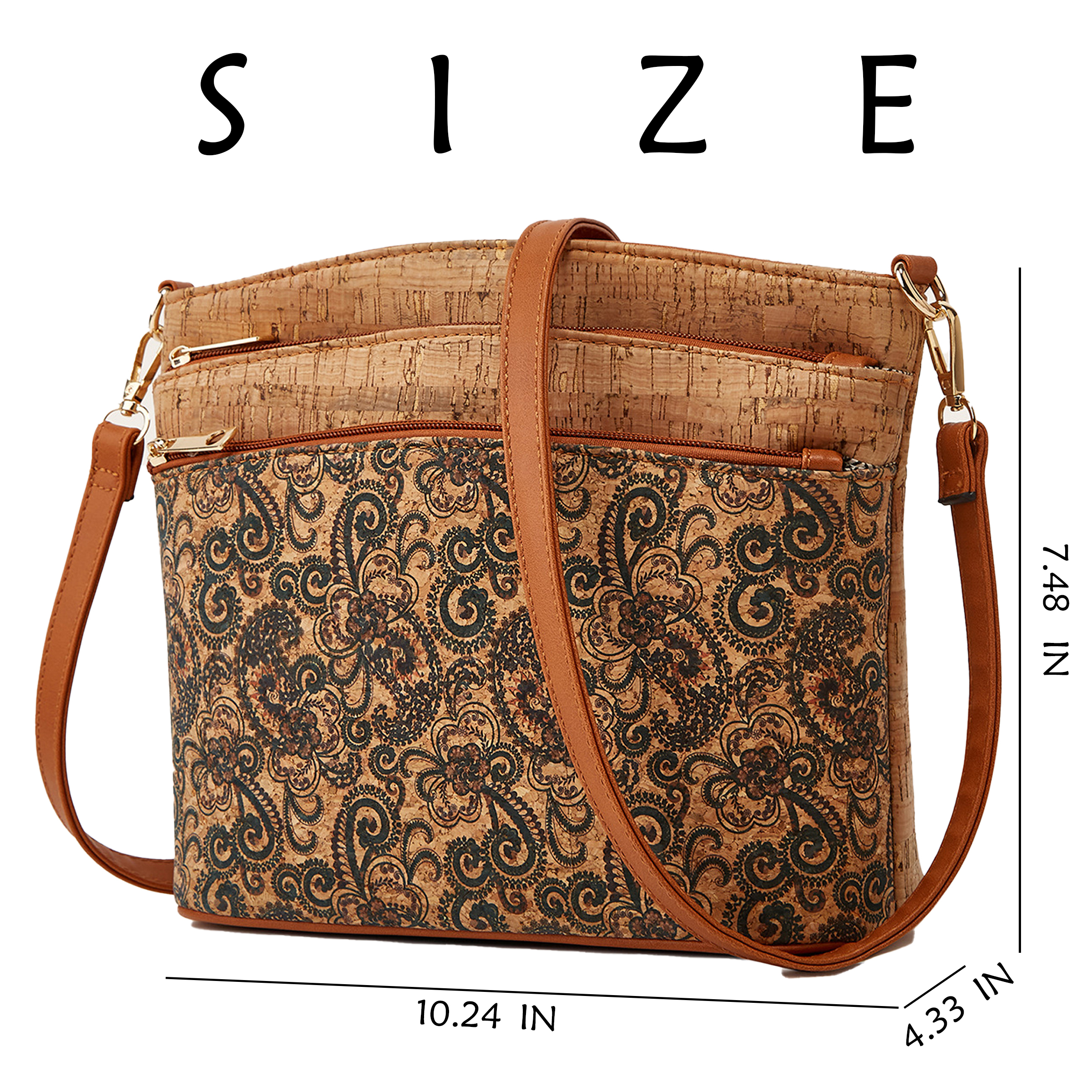 Polyester Ethnic Style Retro Single Shoulder Crossbody Bag 9