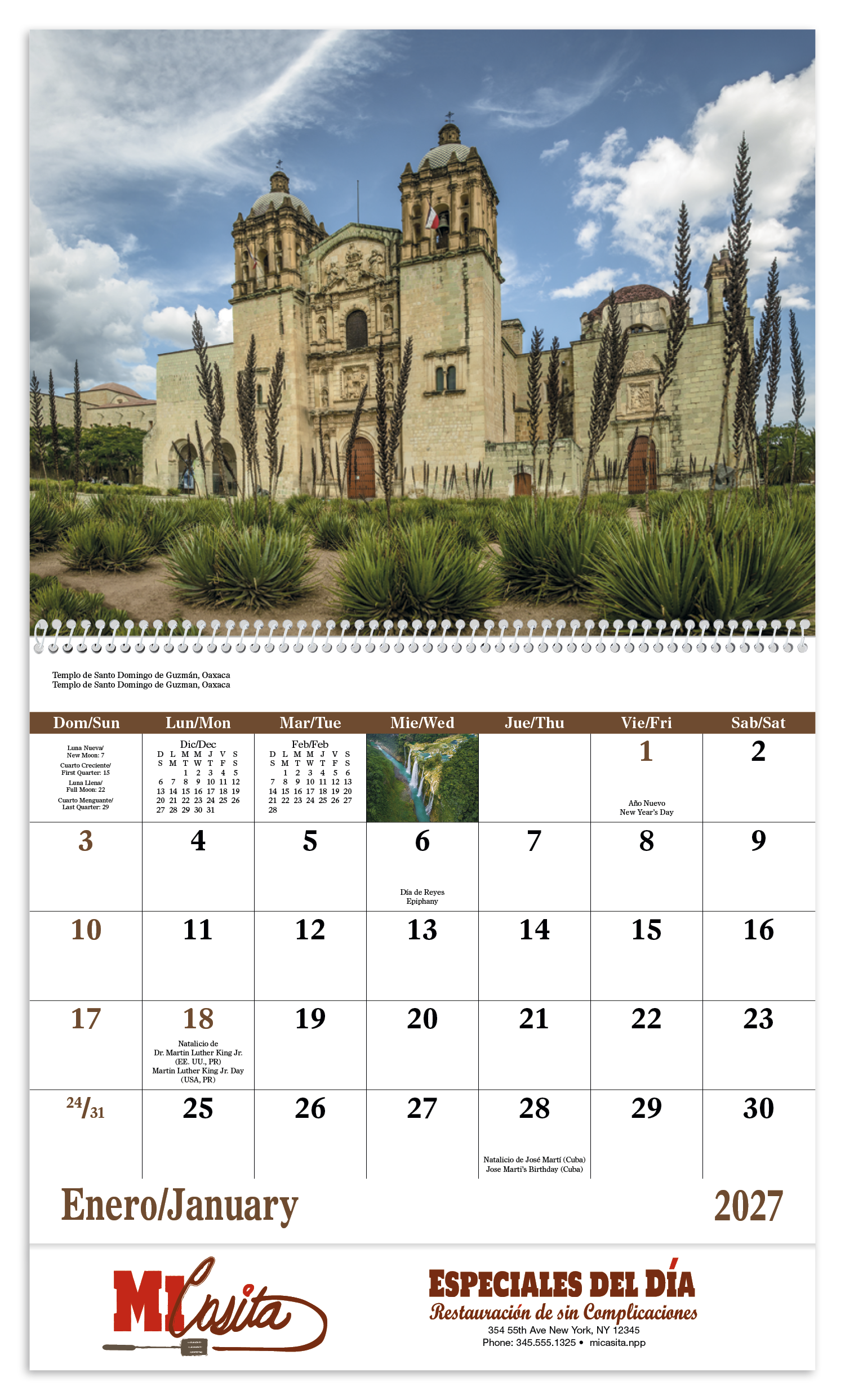 Good Value™ Mexico - Spiral Calendar 50