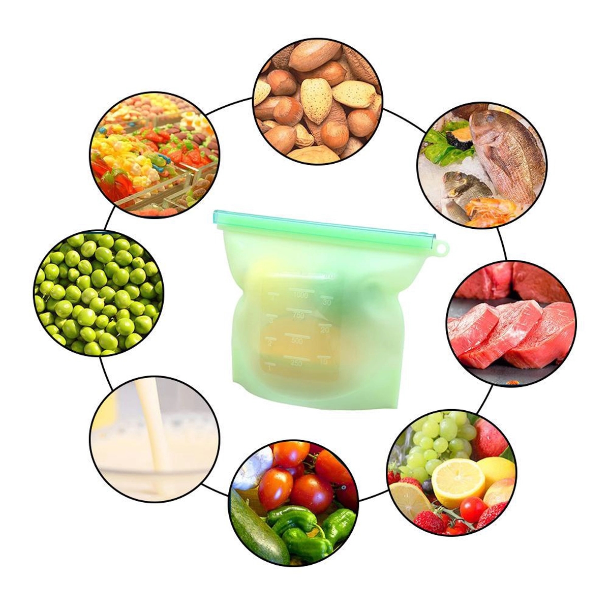 Silicone Food Storage Bags 2