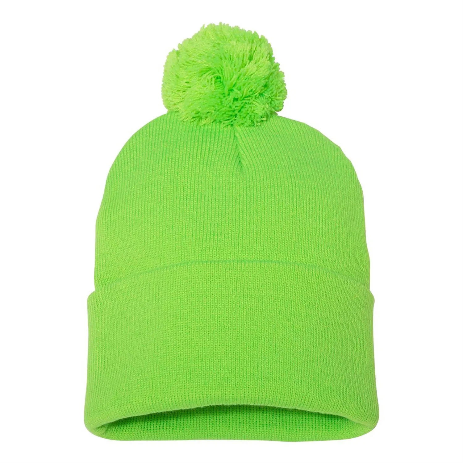 Sportsman Pom-Pom 12" Knit Beanie 38
