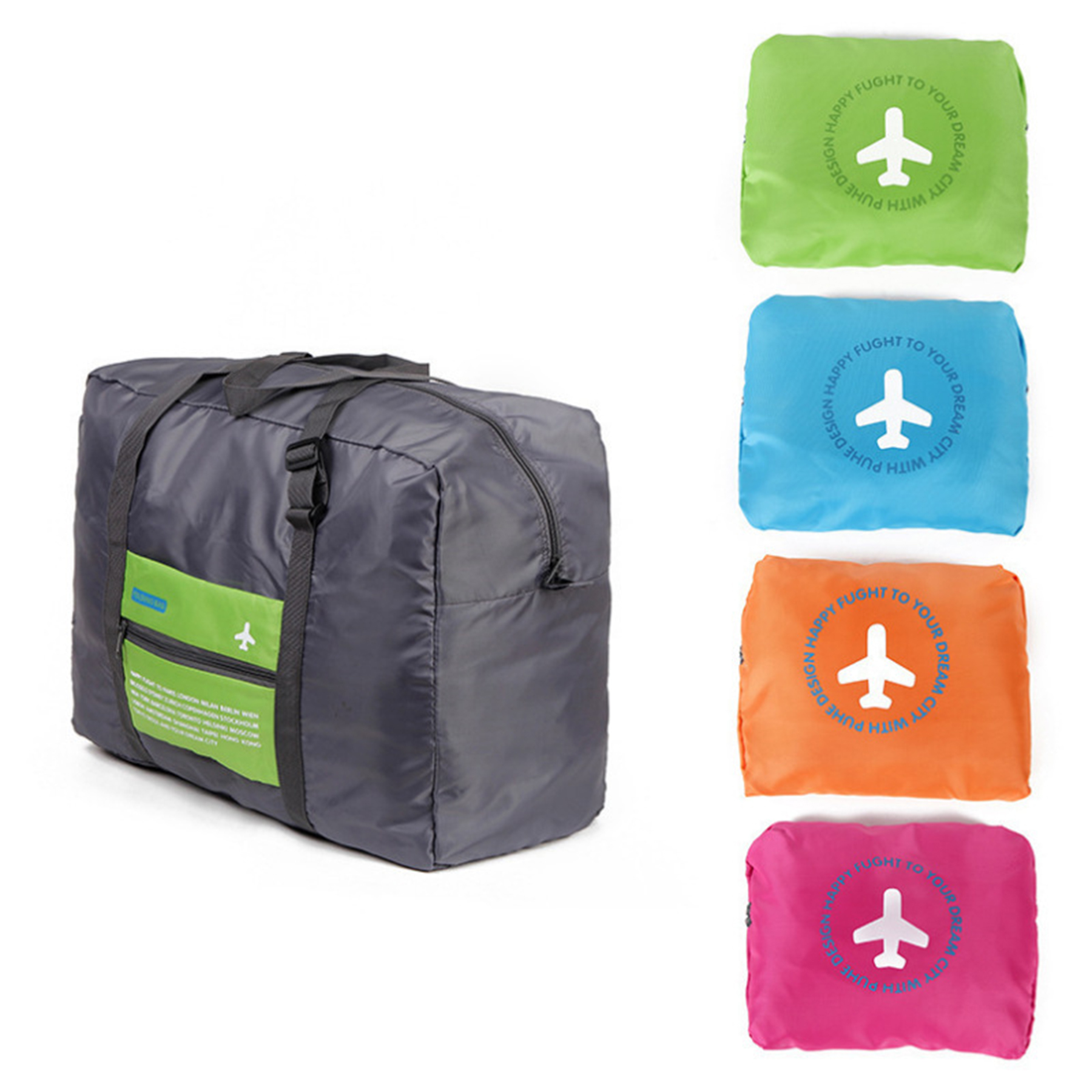 Super Lightweight And Foldable Airplane Travel Duffel Bag 4