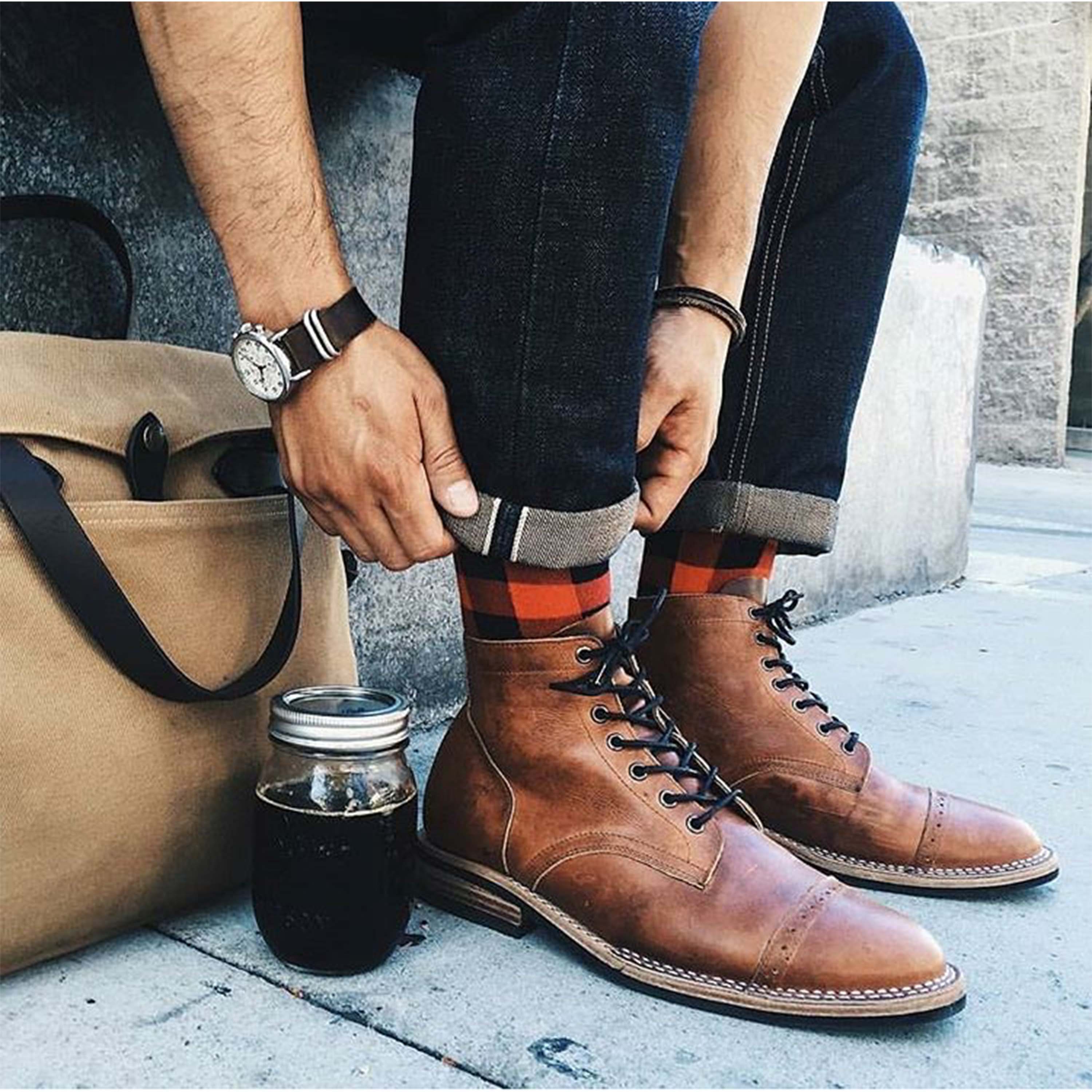 Custom Business Socks - Professional Footwear for the Modern Workplace - American Made 2