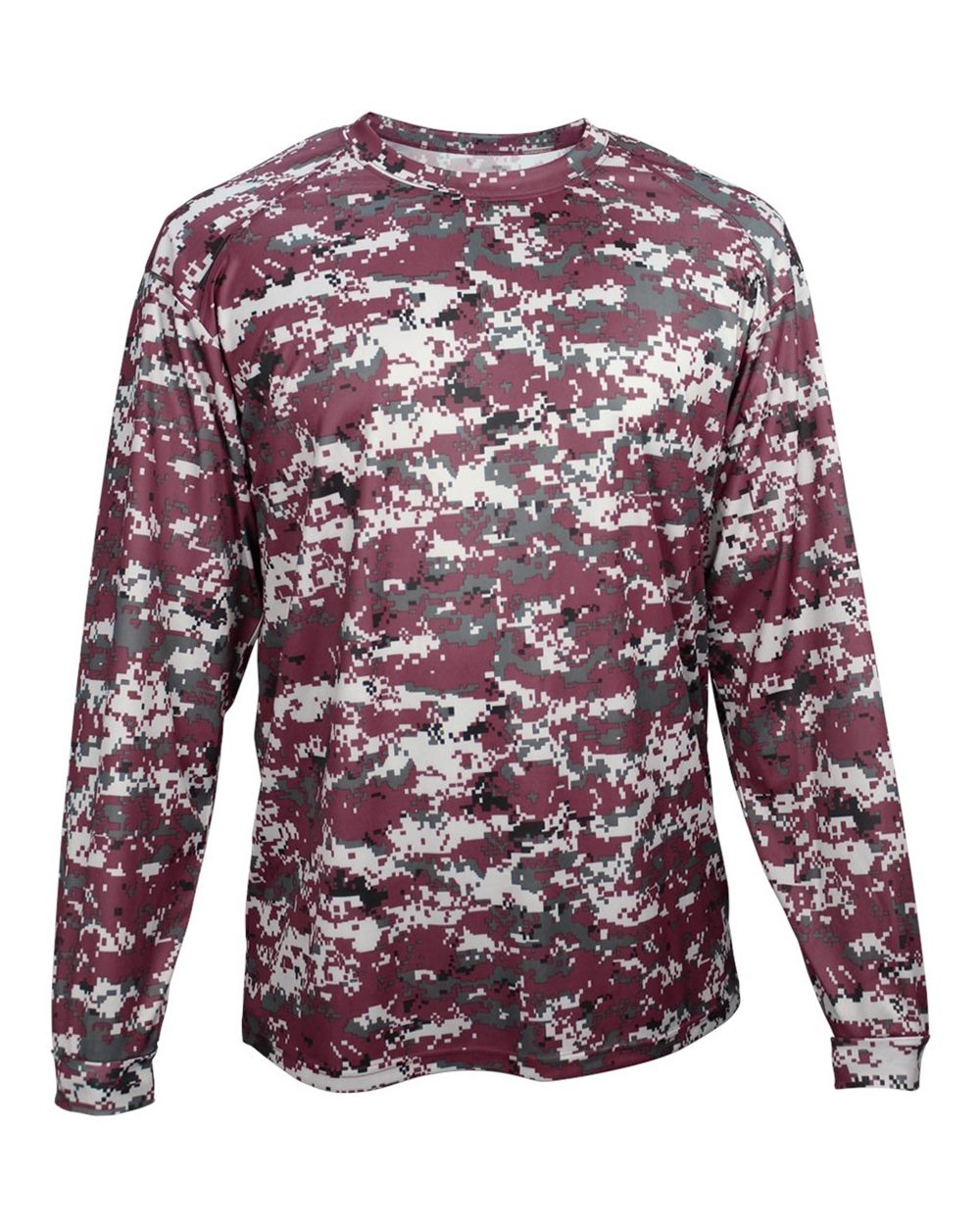 Men's Digital Camo Long Sleeve T-Shirt - 4184 48