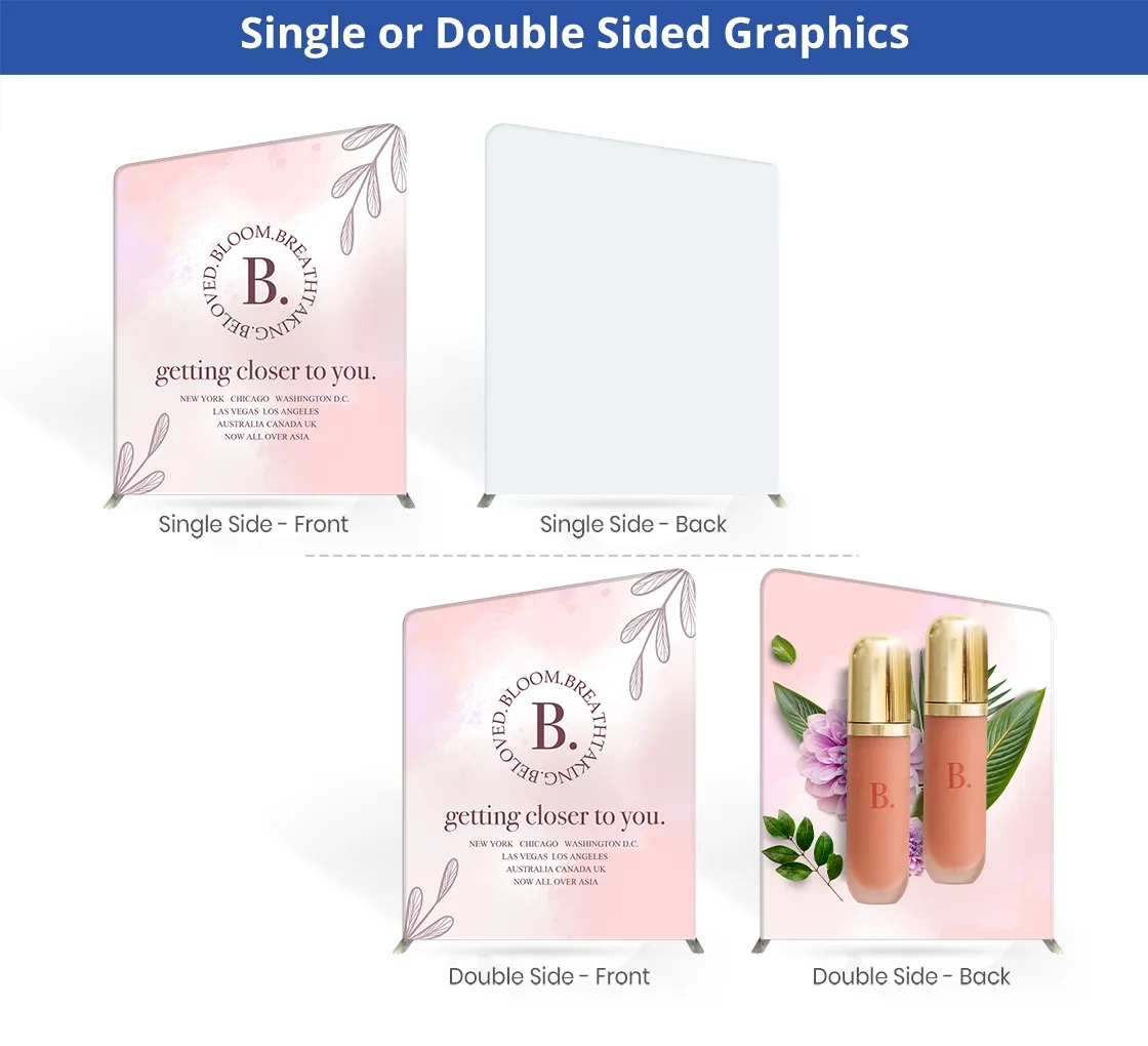 20ft Inline Trade Show Booth - Tension Fabric Display 11