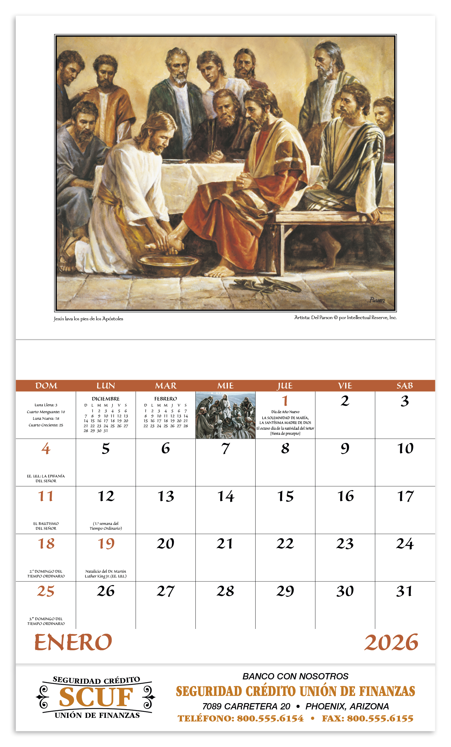Good Value™ Regalo de Dios - Stapled Calendar 50