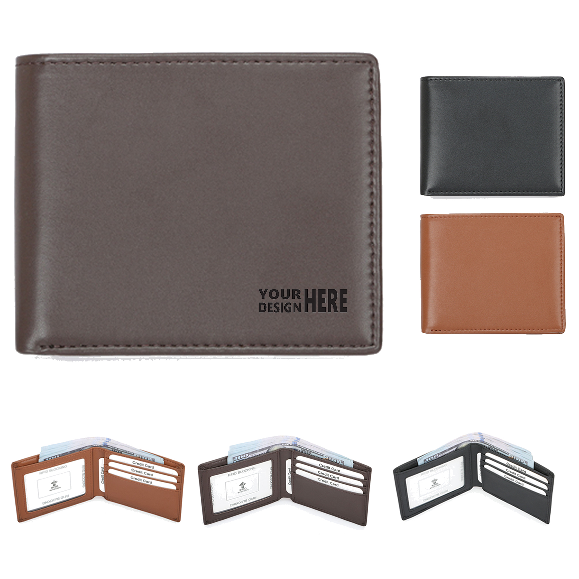 Men's Microfiber Leather Wallet 2