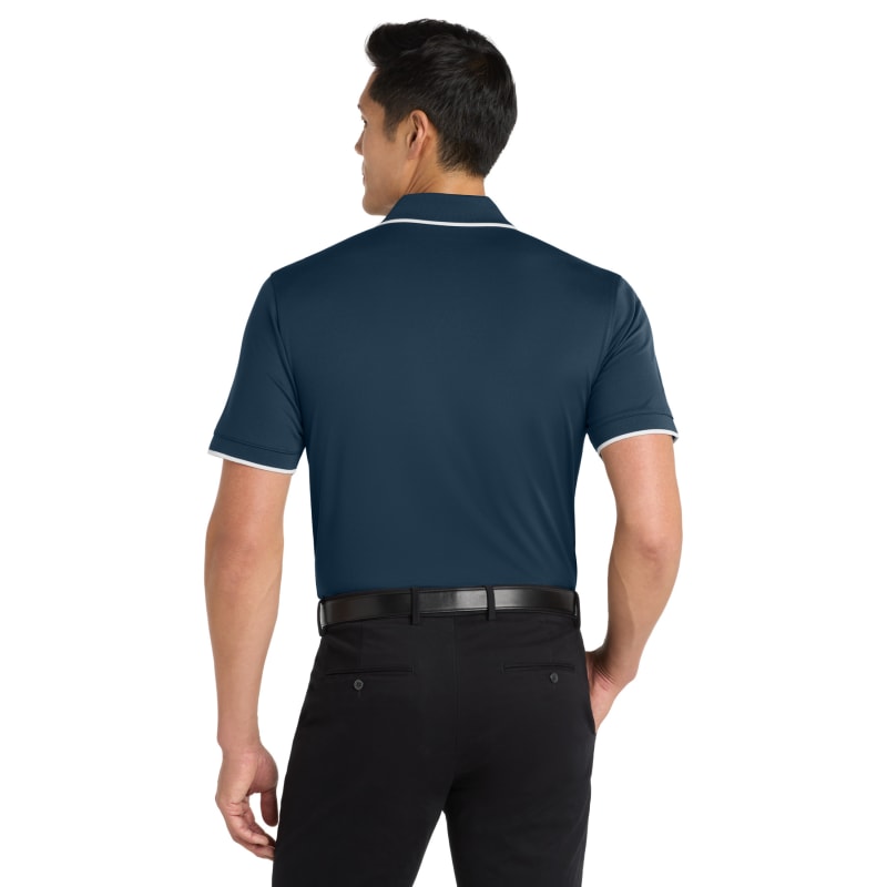 Port Authority Dry Zone UV Micro-Mesh Tipped Polo. 10