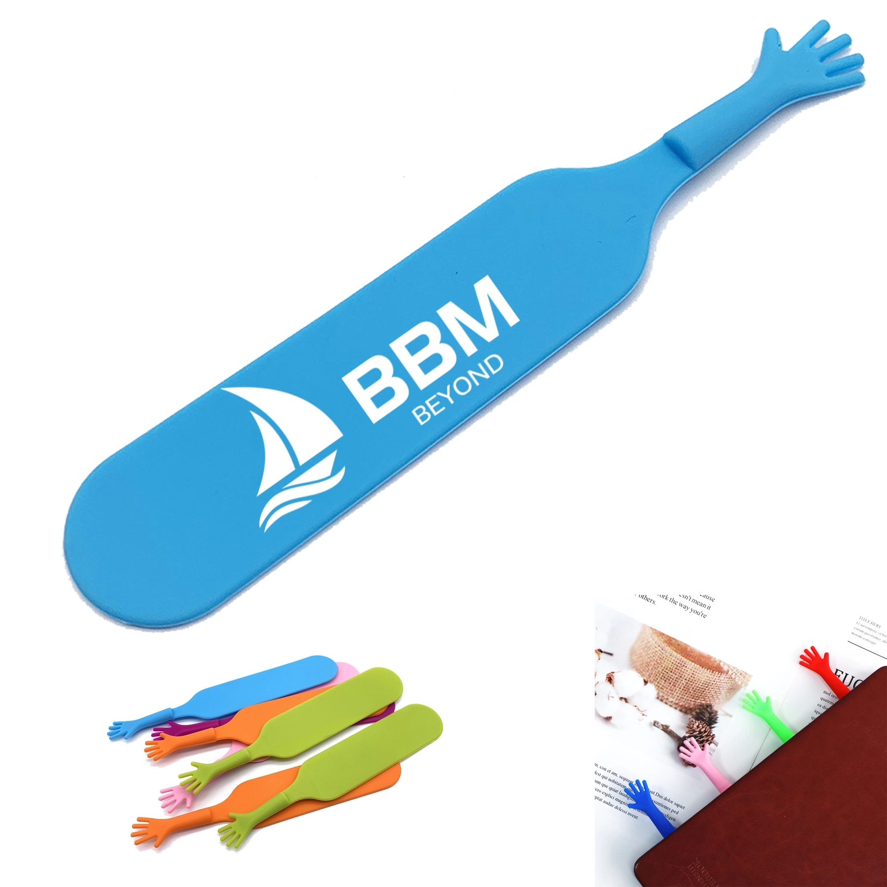 Finger Silicone Bookmark 3