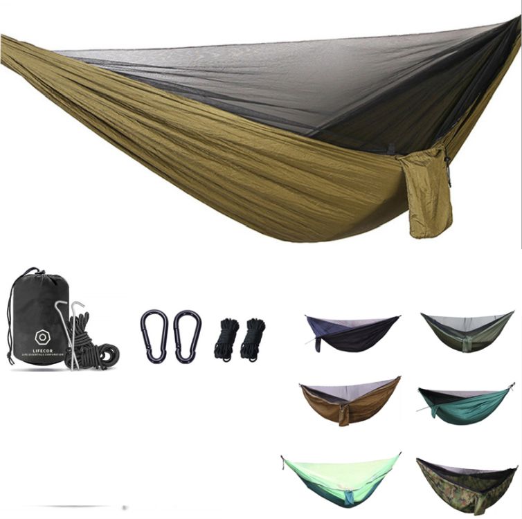 Campinng Hammock With Convenient Net 1