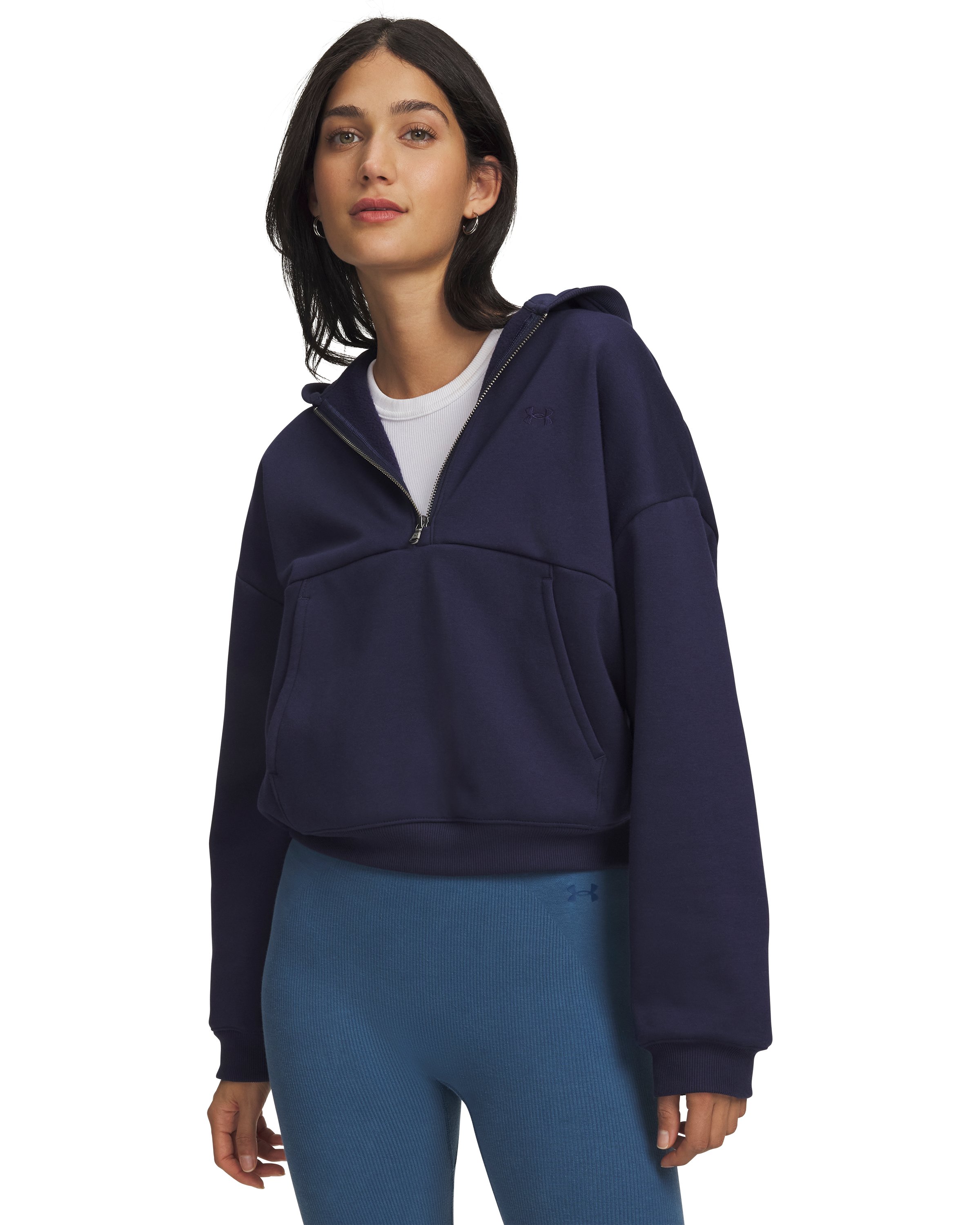 UA Icon Fleece: Reinvented Women's  Zip Hoodie 15
