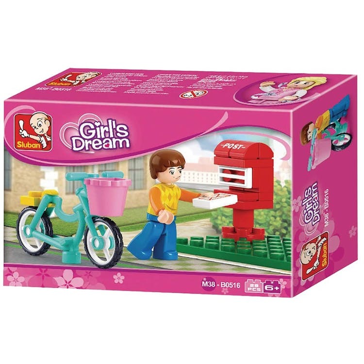 Delivery Boy Building Brick Kits - 29 Pieces Ages 6+