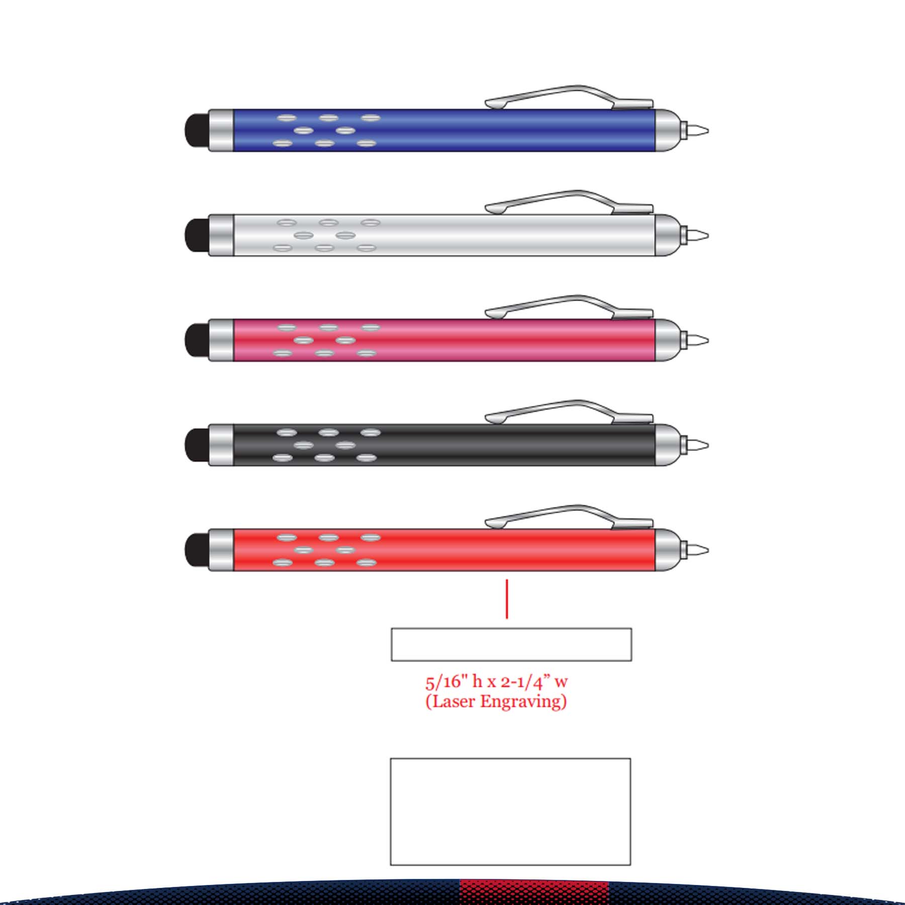 Naff 2in1 Stylus Pen 8
