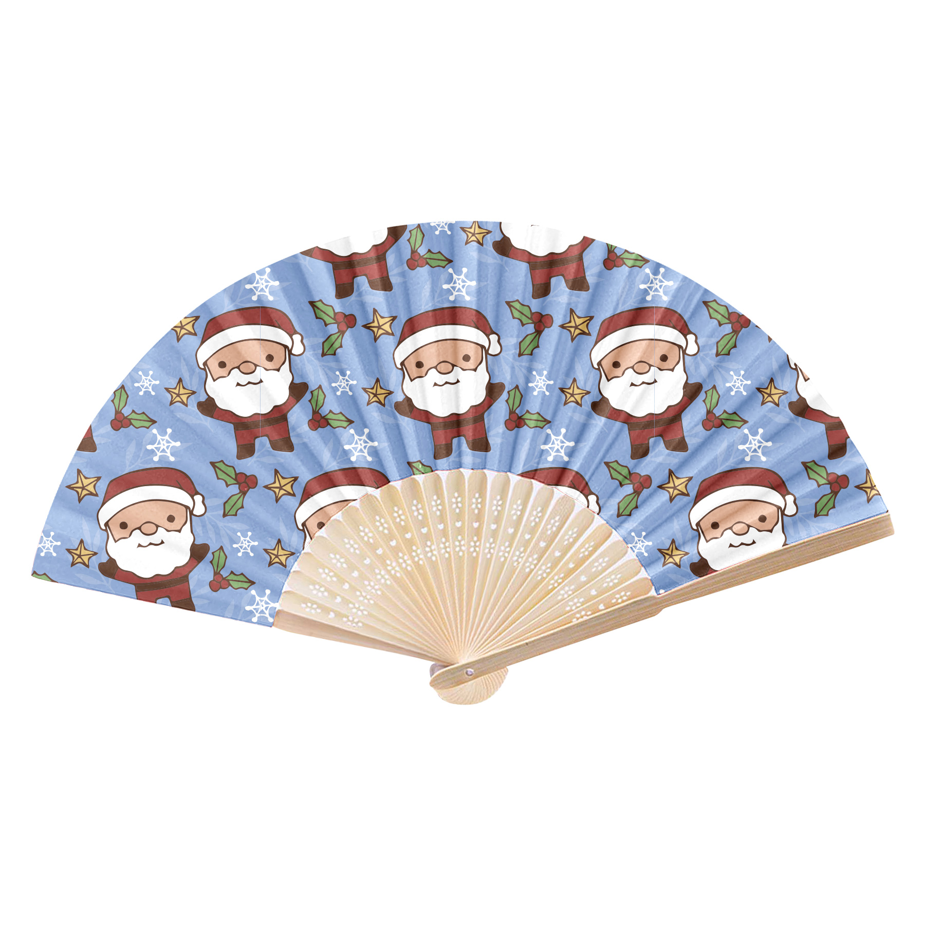 Foldable Bamboo Paper Fan 1